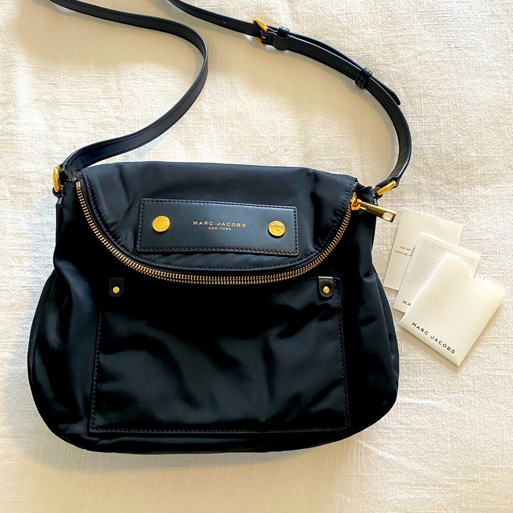 BRAND NEW Marc Jacobs Preppy Nylon Crossbody Black